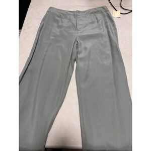 Sigrid Olsen Sport Straight Wide‎ Leg Pants Trousers NWT Women's Size M